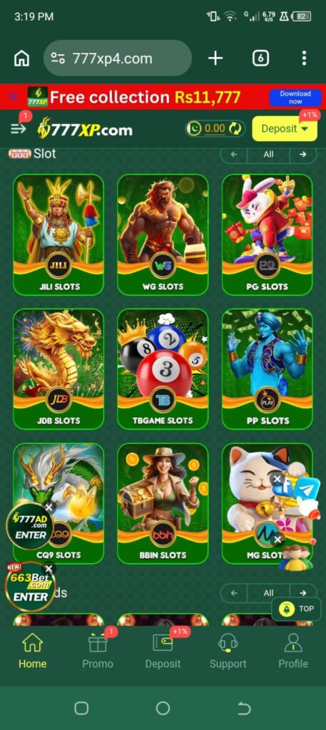 Benefit of 777 XP Game
